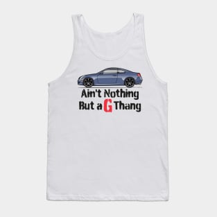 G Thang Blue Gray Tank Top